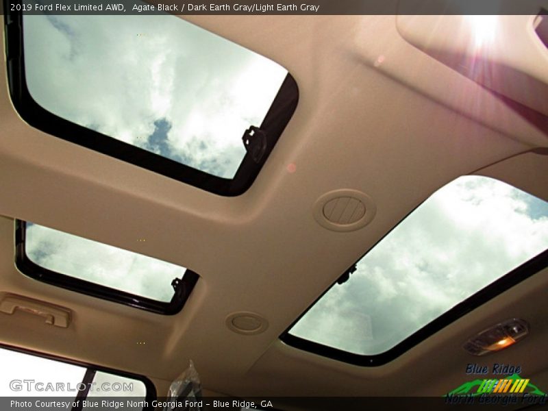 Agate Black / Dark Earth Gray/Light Earth Gray 2019 Ford Flex Limited AWD