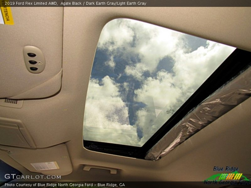 Agate Black / Dark Earth Gray/Light Earth Gray 2019 Ford Flex Limited AWD