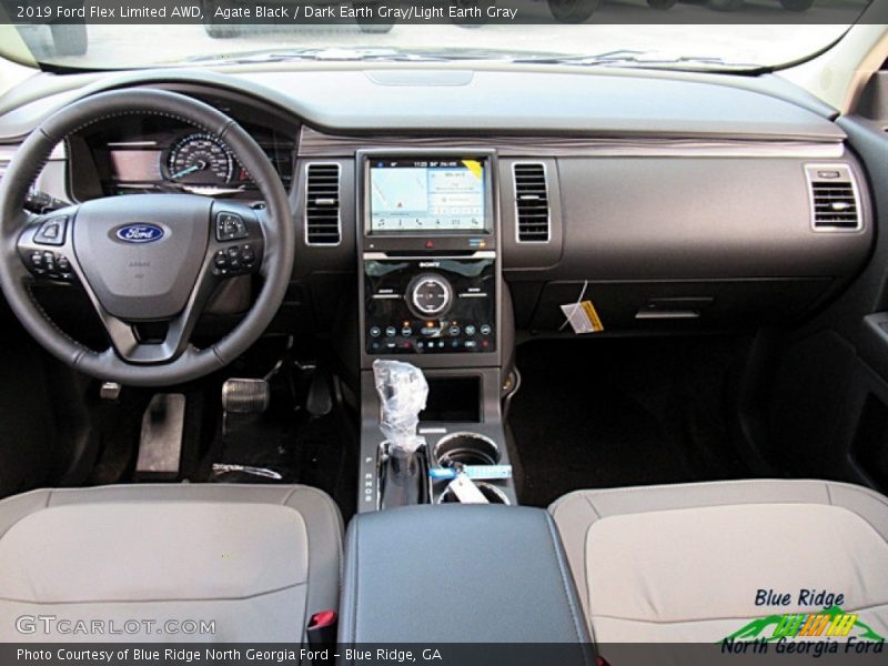 Agate Black / Dark Earth Gray/Light Earth Gray 2019 Ford Flex Limited AWD