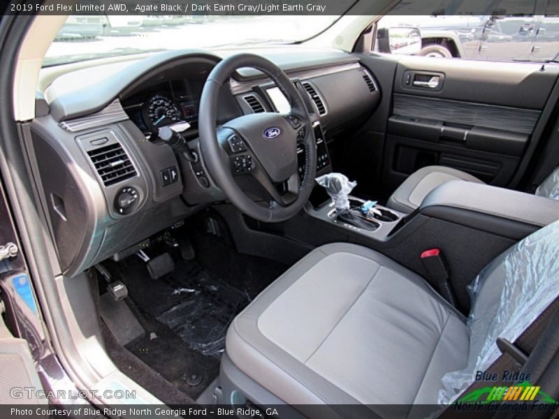 Agate Black / Dark Earth Gray/Light Earth Gray 2019 Ford Flex Limited AWD