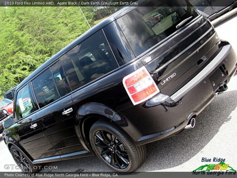 Agate Black / Dark Earth Gray/Light Earth Gray 2019 Ford Flex Limited AWD