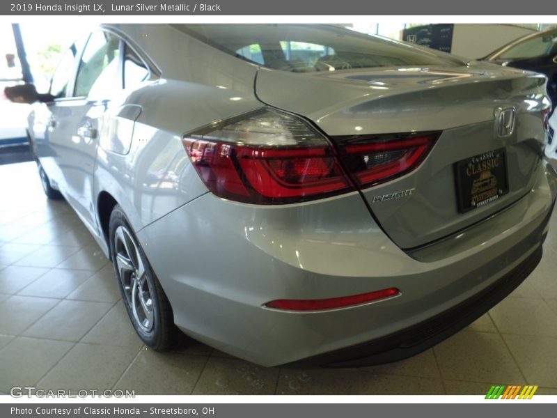 Lunar Silver Metallic / Black 2019 Honda Insight LX