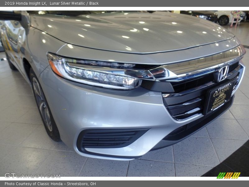 Lunar Silver Metallic / Black 2019 Honda Insight LX