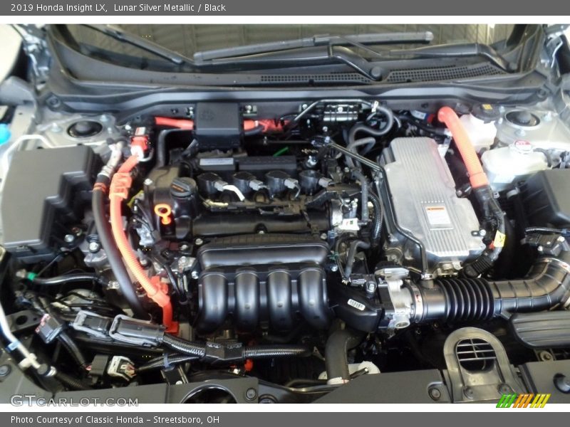 Lunar Silver Metallic / Black 2019 Honda Insight LX