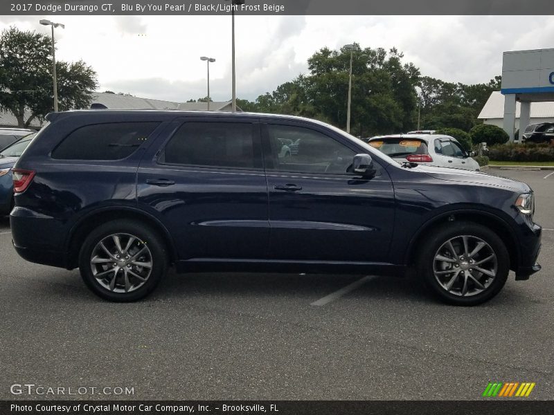 Blu By You Pearl / Black/Light Frost Beige 2017 Dodge Durango GT