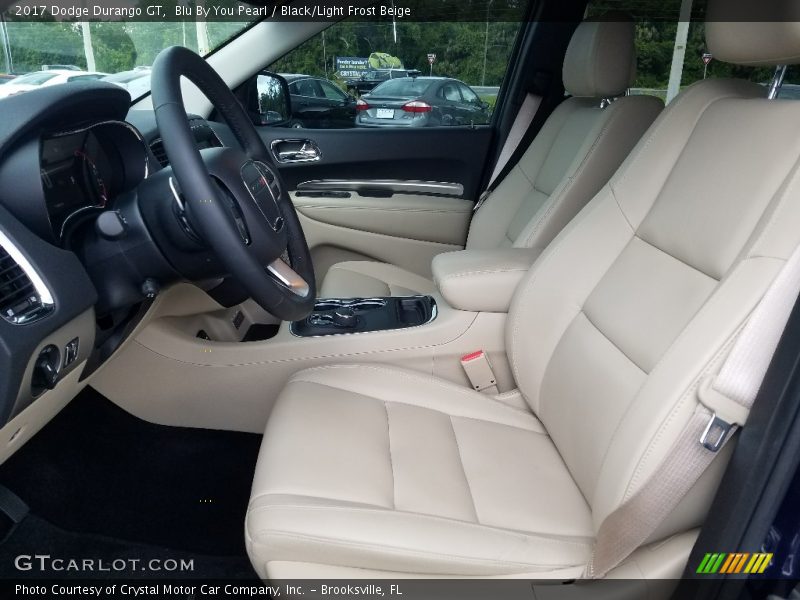 Blu By You Pearl / Black/Light Frost Beige 2017 Dodge Durango GT