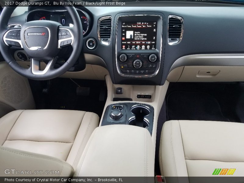 Blu By You Pearl / Black/Light Frost Beige 2017 Dodge Durango GT