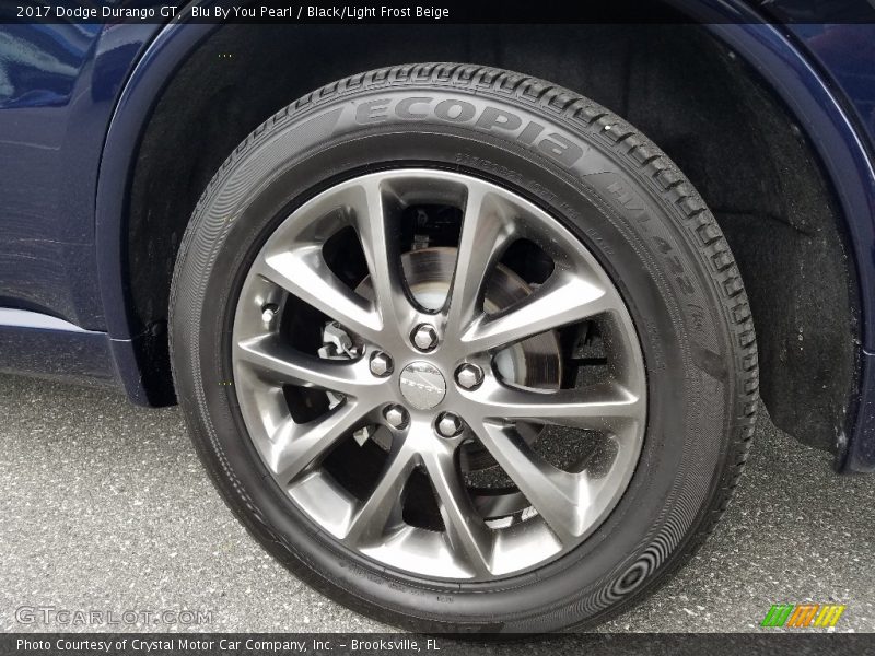 Blu By You Pearl / Black/Light Frost Beige 2017 Dodge Durango GT