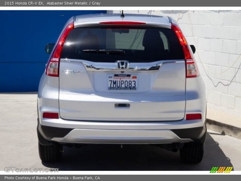 Alabaster Silver Metallic / Gray 2015 Honda CR-V EX