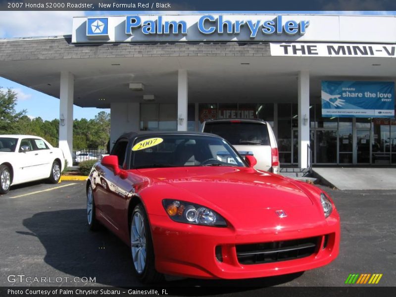New Formula Red / Black 2007 Honda S2000 Roadster