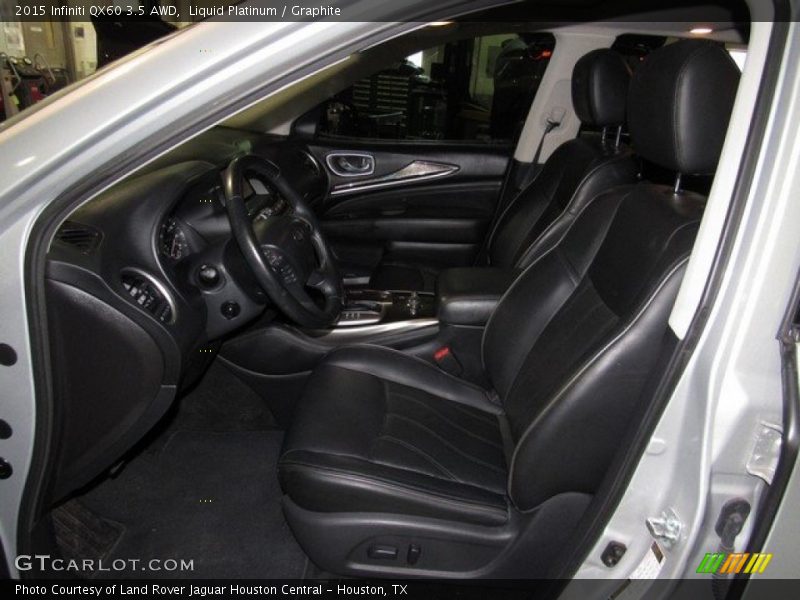 Liquid Platinum / Graphite 2015 Infiniti QX60 3.5 AWD