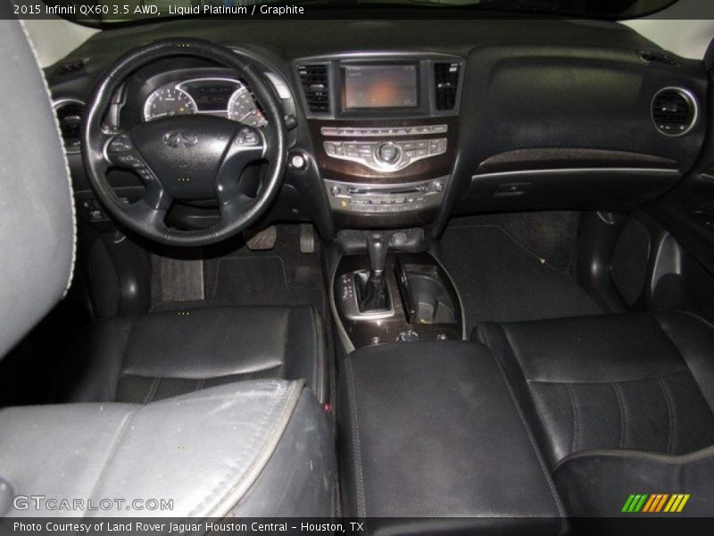 Liquid Platinum / Graphite 2015 Infiniti QX60 3.5 AWD