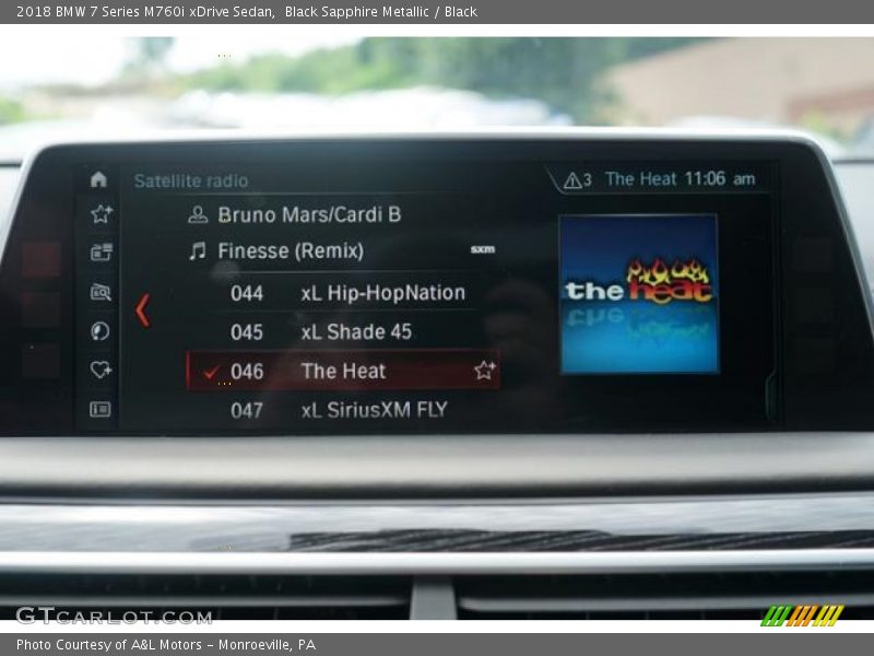 Black Sapphire Metallic / Black 2018 BMW 7 Series M760i xDrive Sedan