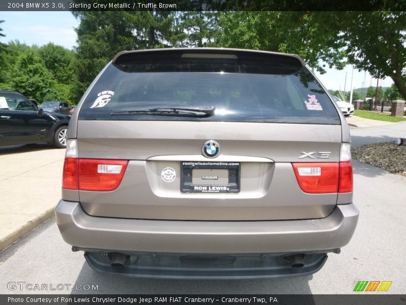 Sterling Grey Metallic / Truffle Brown 2004 BMW X5 3.0i