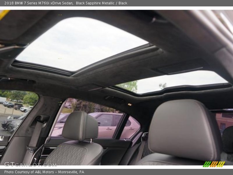 Sunroof of 2018 7 Series M760i xDrive Sedan