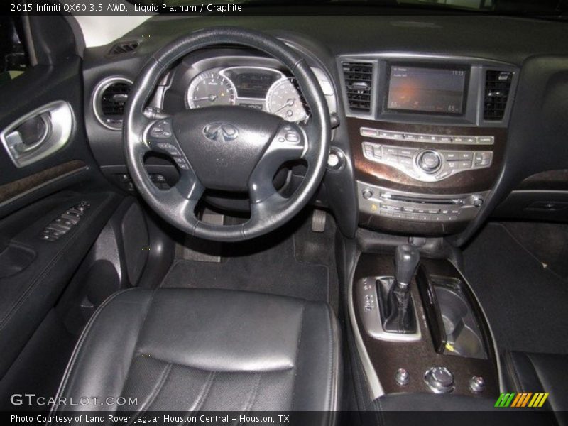 Liquid Platinum / Graphite 2015 Infiniti QX60 3.5 AWD
