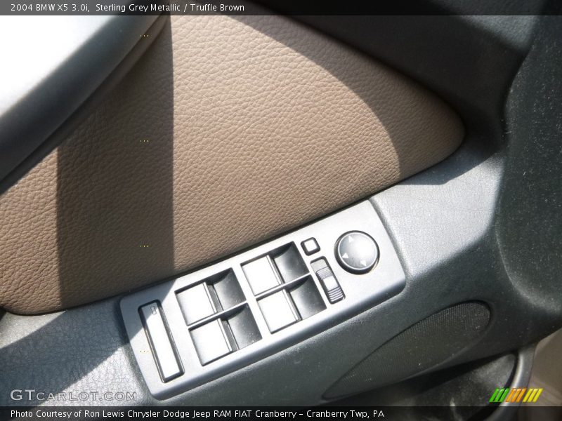 Sterling Grey Metallic / Truffle Brown 2004 BMW X5 3.0i