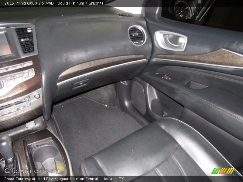 Liquid Platinum / Graphite 2015 Infiniti QX60 3.5 AWD