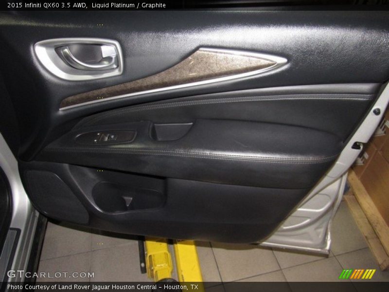 Liquid Platinum / Graphite 2015 Infiniti QX60 3.5 AWD