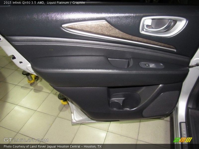 Liquid Platinum / Graphite 2015 Infiniti QX60 3.5 AWD