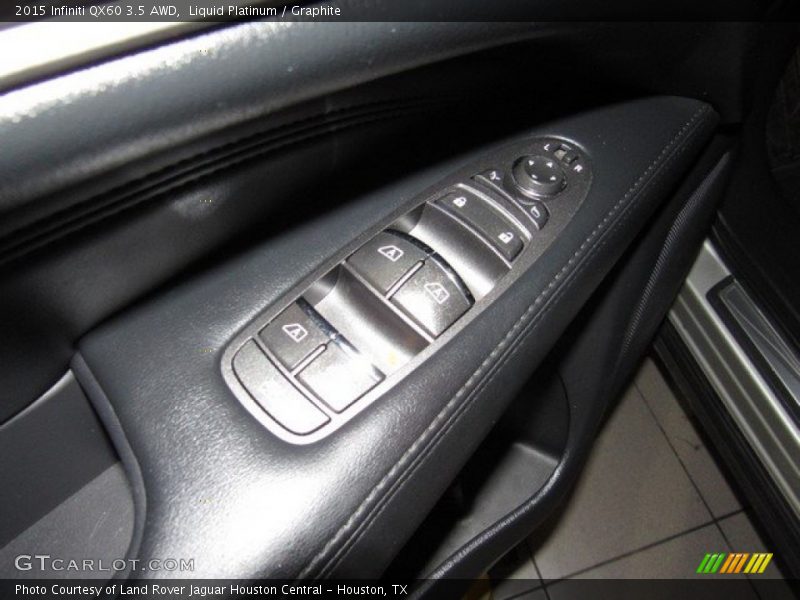 Liquid Platinum / Graphite 2015 Infiniti QX60 3.5 AWD