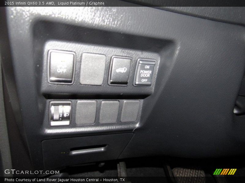 Liquid Platinum / Graphite 2015 Infiniti QX60 3.5 AWD