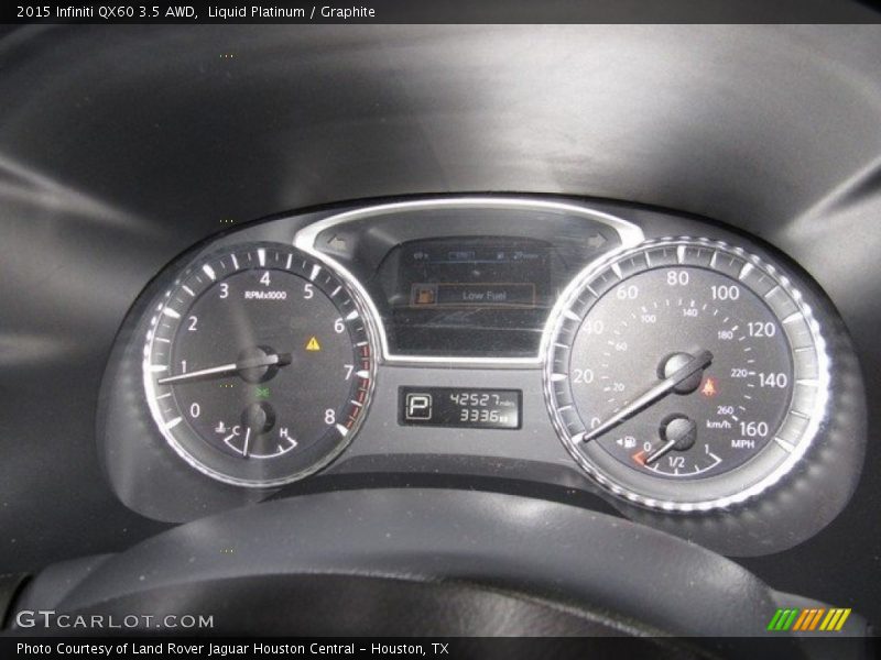 Liquid Platinum / Graphite 2015 Infiniti QX60 3.5 AWD