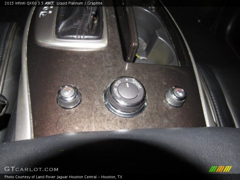 Liquid Platinum / Graphite 2015 Infiniti QX60 3.5 AWD