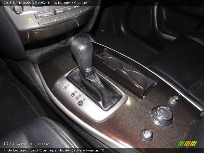 Liquid Platinum / Graphite 2015 Infiniti QX60 3.5 AWD