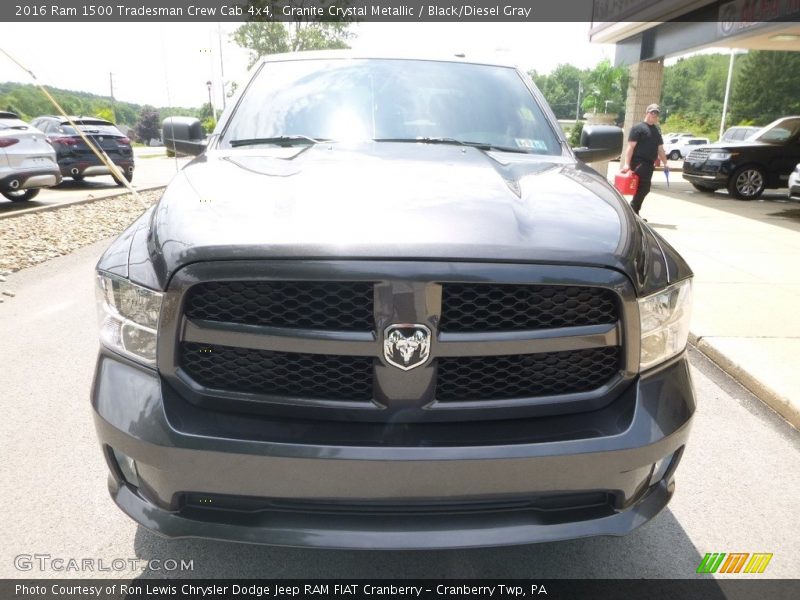 Granite Crystal Metallic / Black/Diesel Gray 2016 Ram 1500 Tradesman Crew Cab 4x4