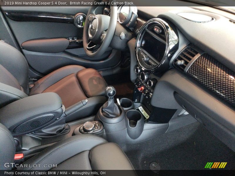 British Racing Green II / Carbon Black 2019 Mini Hardtop Cooper S 4 Door