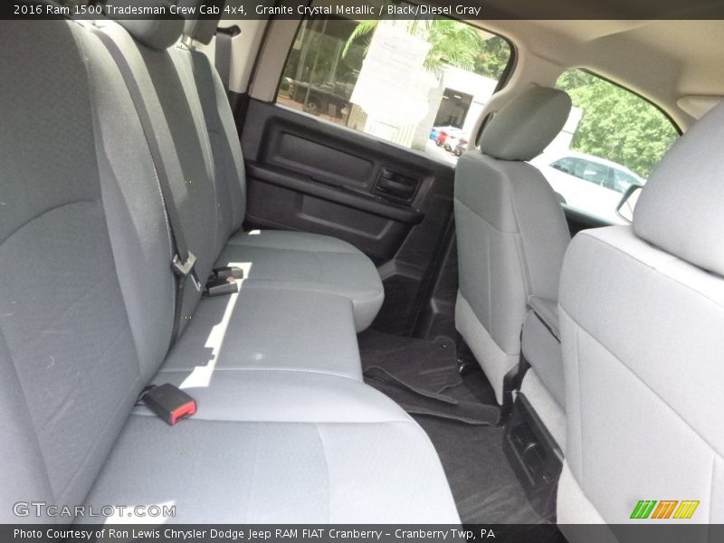 Granite Crystal Metallic / Black/Diesel Gray 2016 Ram 1500 Tradesman Crew Cab 4x4