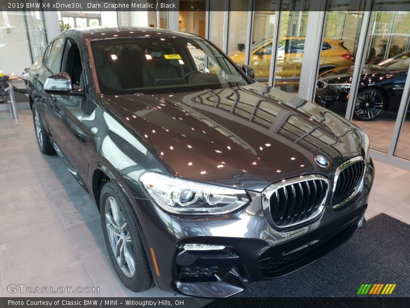 Dark Graphite Metallic / Black 2019 BMW X4 xDrive30i