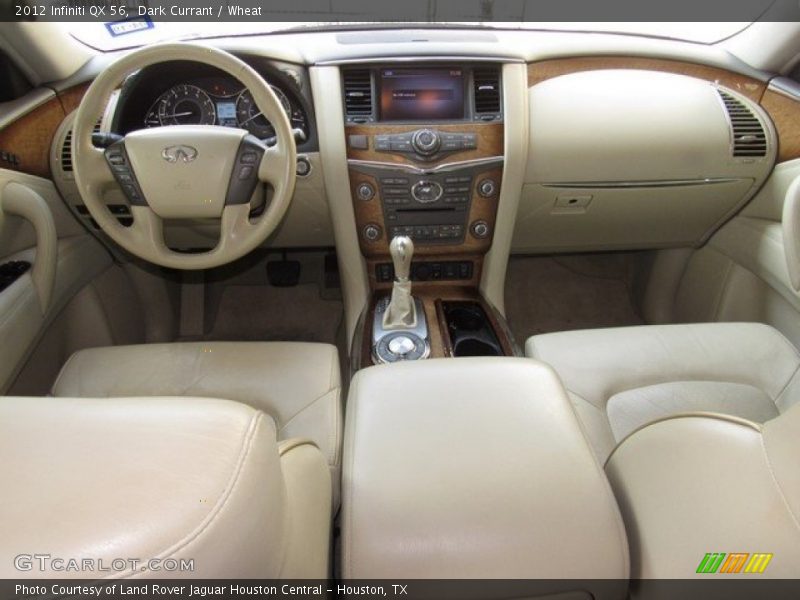 Dark Currant / Wheat 2012 Infiniti QX 56