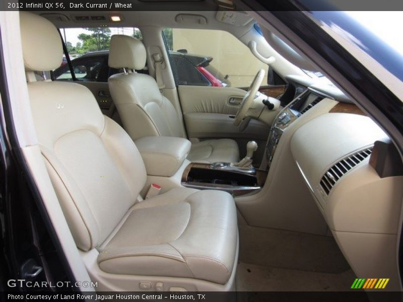 Dark Currant / Wheat 2012 Infiniti QX 56