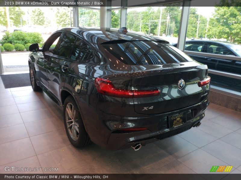 Dark Graphite Metallic / Black 2019 BMW X4 xDrive30i