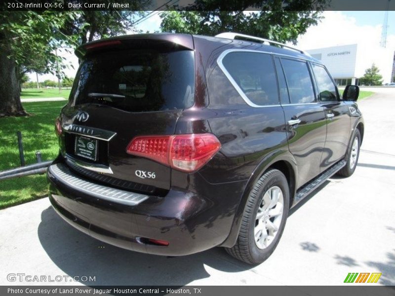 Dark Currant / Wheat 2012 Infiniti QX 56