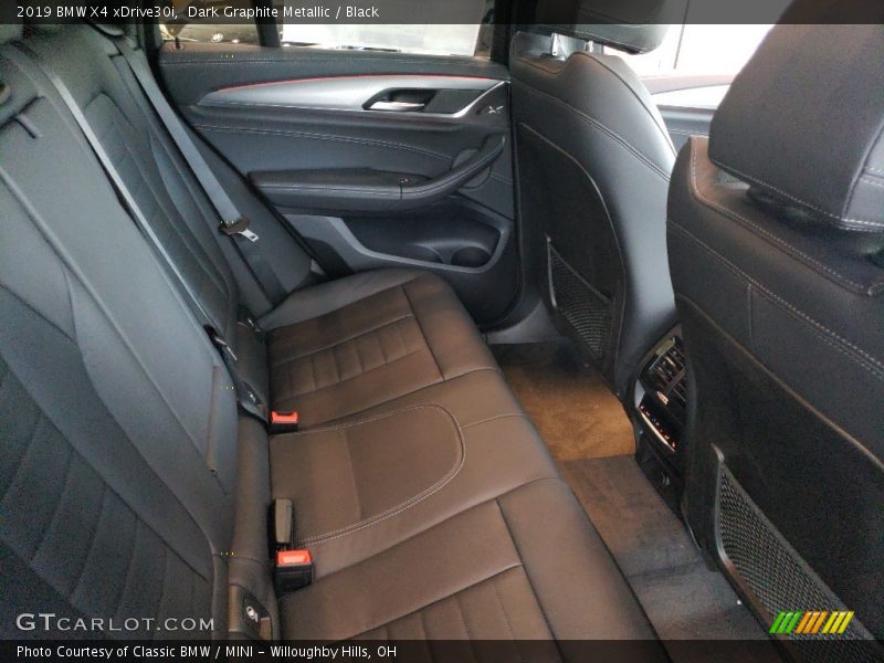 Rear Seat of 2019 X4 xDrive30i