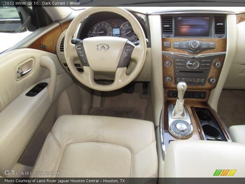 Dark Currant / Wheat 2012 Infiniti QX 56