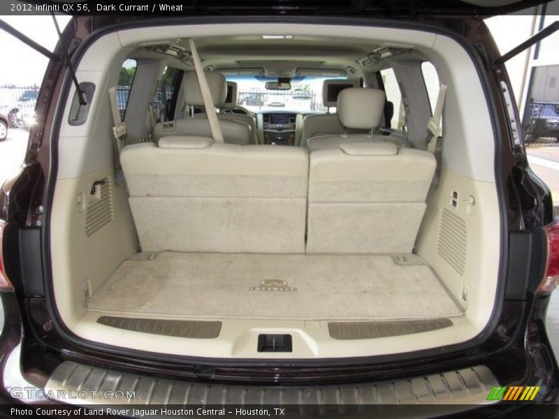 Dark Currant / Wheat 2012 Infiniti QX 56