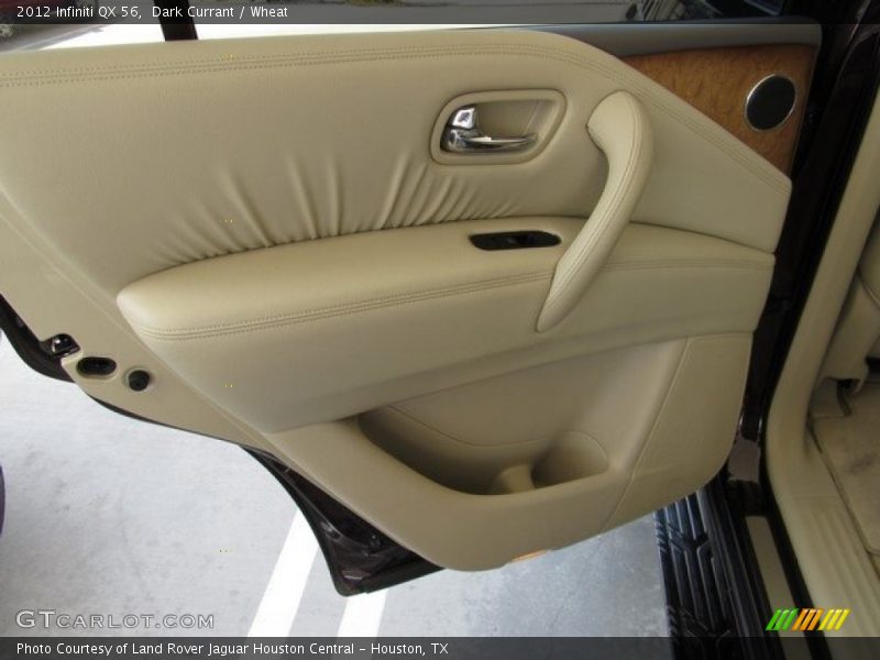 Dark Currant / Wheat 2012 Infiniti QX 56