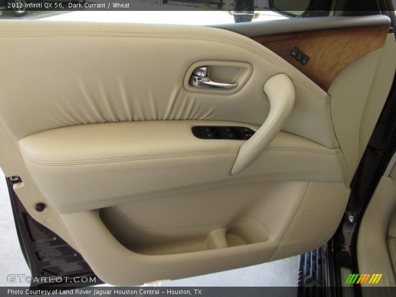 Dark Currant / Wheat 2012 Infiniti QX 56