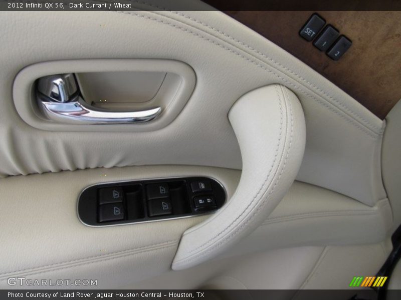 Dark Currant / Wheat 2012 Infiniti QX 56