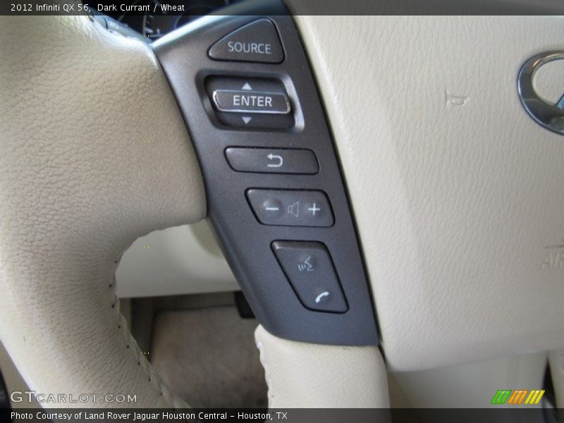 Dark Currant / Wheat 2012 Infiniti QX 56