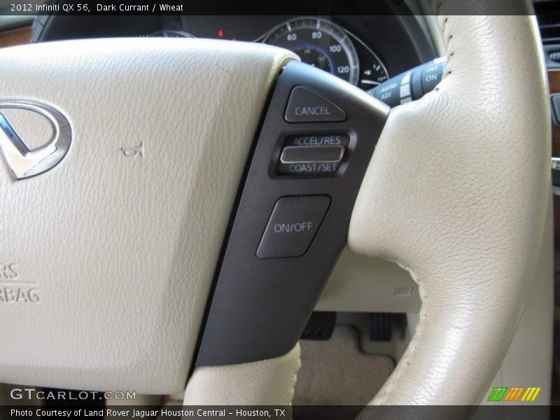 Dark Currant / Wheat 2012 Infiniti QX 56