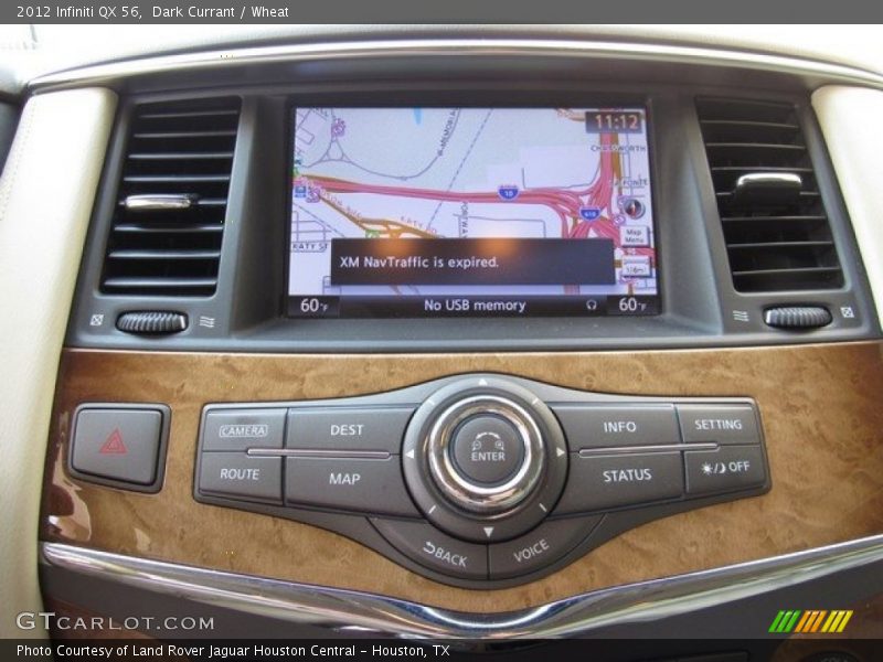 Dark Currant / Wheat 2012 Infiniti QX 56