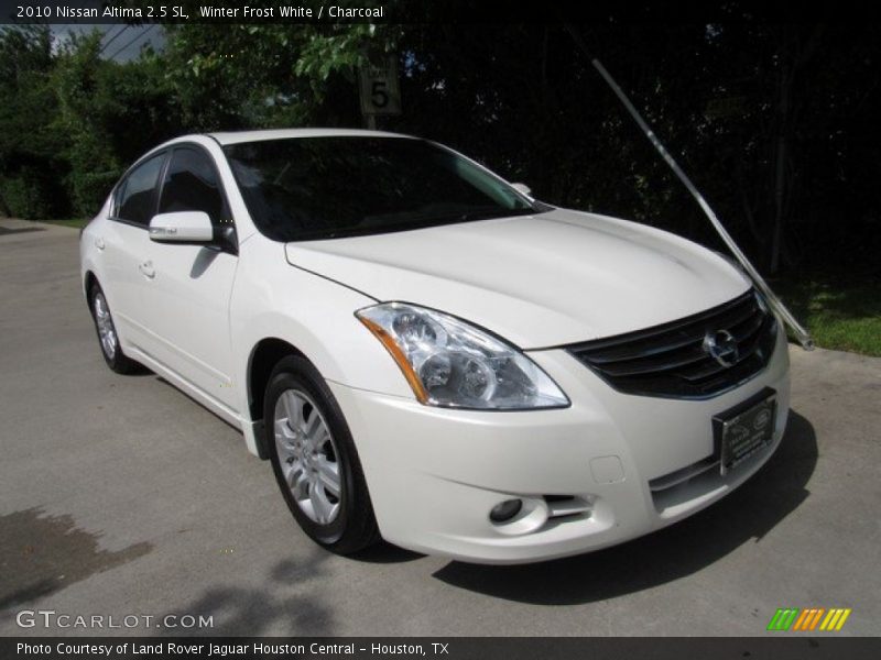 Winter Frost White / Charcoal 2010 Nissan Altima 2.5 SL