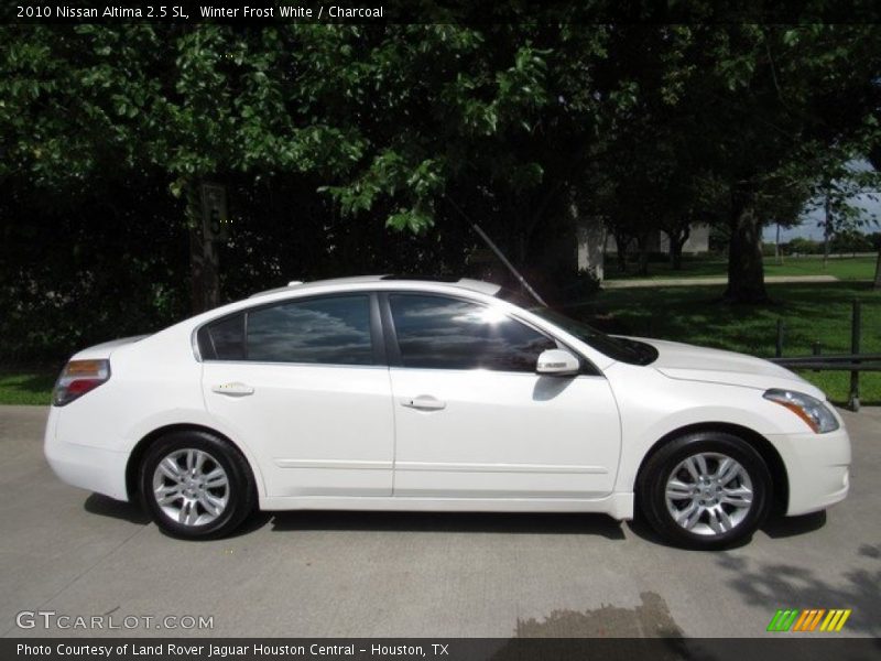 Winter Frost White / Charcoal 2010 Nissan Altima 2.5 SL