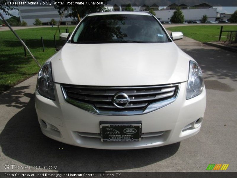 Winter Frost White / Charcoal 2010 Nissan Altima 2.5 SL