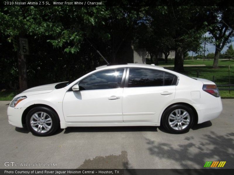 Winter Frost White / Charcoal 2010 Nissan Altima 2.5 SL